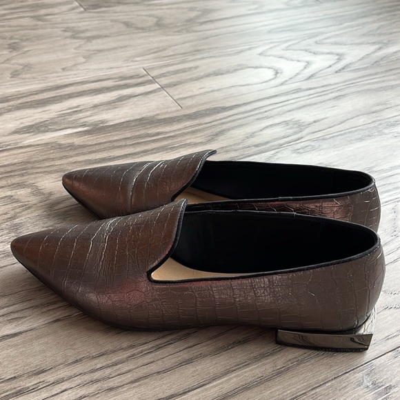 Anthropologie Vicenza genuine leather flats size 8 - Picture 5 of 10